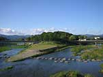 Kamogawa-river confluence